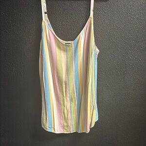 Colorful Striped Women's Top